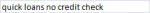 Instant Cash Loans No Credit Checks