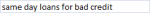 Instant Cash Loans No Credit Checks